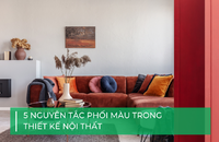 5 nguyên tắc phối màu trong thiết kế nội thất