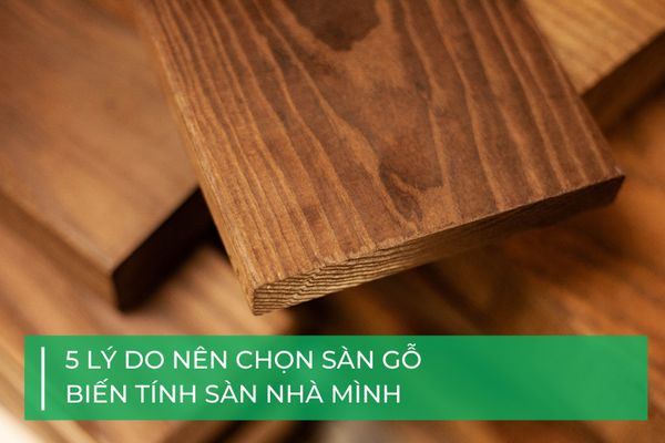 5 lý do nên lựa chọn sàn gỗ biến tính Sàn Nhà Mình