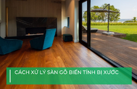 Cách xử lý sàn gỗ biến tính bị xước