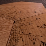 Sàn gỗ nghệ thuật MONARCA MAX1007X White Oak