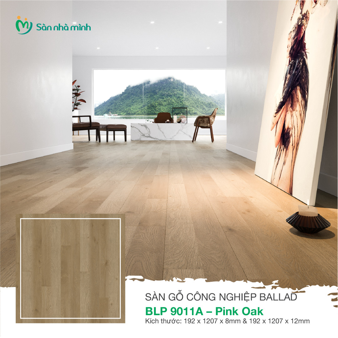 11 mẫu sàn gỗ công nghiệp vân sồi châu Âu trong tầm giá Việt 7