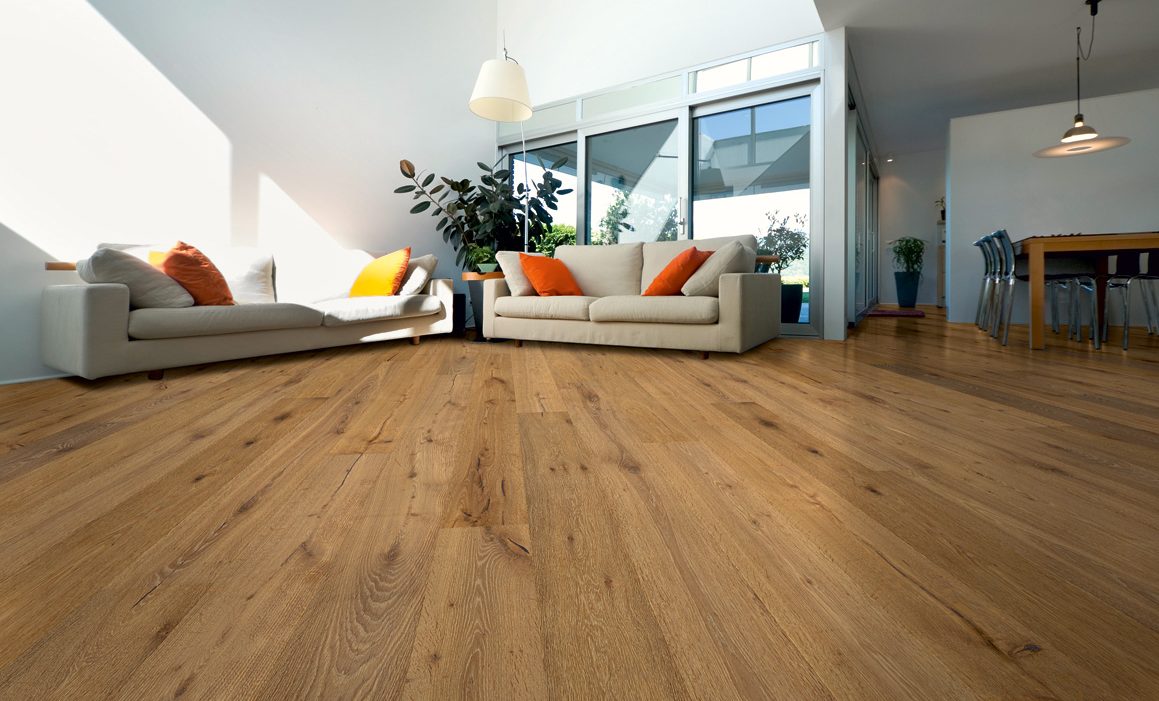 Mách bạn cách chọn sàn gỗ đẹp cho phòng khách 2